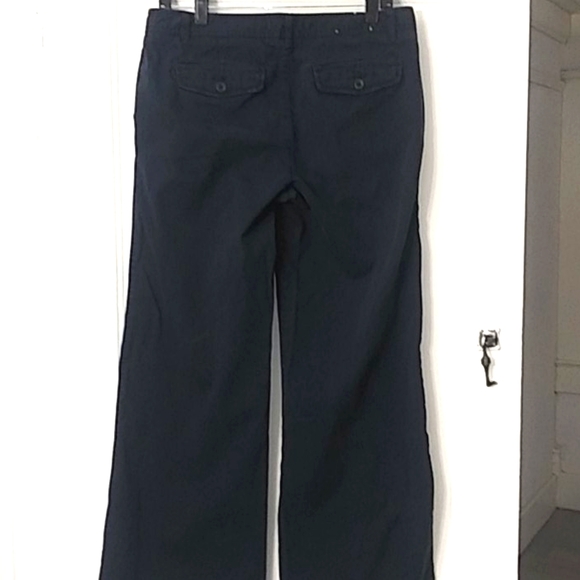 Gap Navy Wide Leg Trouser Pant - Picture 3 of 6